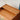Elegant Cherry Wood Bedside Cupboard with Copper and Glass Accents fyx - 862MUTUKISPACE