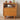 Elegant Cherry Wood Bedside Cupboard with Copper and Glass Accents fyx - 862MUTUKISPACE