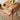 Elegant Cherry Wood Bedside Cupboard with Copper and Glass Accents fyx - 862MUTUKISPACE