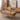Elegant Natural Wood Coffee Table in Oak, Paulownia, and Copper Cherry Finishes fyx - 866MUTUKISPACE