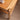 Elegant Cherry Wood Cart with Copper Accents - Natural Finish fyx - 871MUTUKISPACE