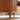 Elegant Cherry Wood Coffee Table with Plywood Accents and Copper Detailing fyx - 872MUTUKISPACE