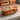 Elegant Cherry Wood Coffee Table with Plywood Accents and Copper Detailing fyx - 872MUTUKISPACE