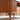 Elegant Cherry Wood Coffee Table with Plywood Accents and Copper Detailing fyx - 872MUTUKISPACE