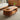 Elegant Cherry Wood Coffee Table with Plywood Accents and Copper Detailing fyx - 872MUTUKISPACE