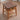 Stylish Tea Table in Cherry Wood & Walnut with Elegant Rattan Design fyx - 874MUTUKISPACE