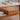 Elegant Cherry Wood and Glass Coffee Table with Rattan Accents fyx - 877MUTUKISPACE