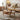Elegant Cherry Wood and Glass Coffee Table with Rattan Accents fyx - 877MUTUKISPACE
