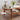 Elegant Cherry Wood and Glass Coffee Table with Rattan Accents fyx - 877MUTUKISPACE