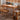 Stylish Cherry Wood Tea Table with Tempered Glass Top – Elegant Natural Finish fyx - 878MUTUKISPACE