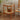 Elegant Cherry Wood and Glass Coffee Table with Stylish Rattan Accents fyx - 880MUTUKISPACE
