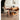 Elegant Cherry Wood Coffee Table with Glass and Stainless Steel Accents fyx - 882MUTUKISPACE