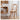Elegant Light Brown Beech Wood Chair with Rattan Design fyx - 888MUTUKISPACE