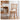 Elegant Light Brown Beech Wood Chair with Rattan Design fyx - 888MUTUKISPACE