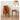 Elegant Oak Wood Stool with Light Grey Cushion - Natural and Comfortable Seating fyx - 891MUTUKISPACE