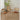 Modern Ash Wood Chair with Faux Leather & Rattan - Black Green Finish fyx - 893MUTUKISPACE