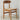 Elegant Natural Cherry Wood Chair with Rattan Detailing fyx - 894MUTUKISPACE