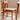 Elegant Natural Cherry Wood Chair with Rattan Detailing fyx - 894MUTUKISPACE