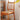Elegant Natural Wood Chair in Rich Cherry Finish fyx - 895MUTUKISPACE