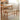 Elegant Cherry & Oak Wood Stool with Durable Kraft Paper Details fyx - 896MUTUKISPACE