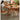 Natural Cherry Wood Chair, Kraft Paper Accent - Elegant & Durable Furniture fyx - 897MUTUKISPACE