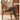 Elegant Cherry Wood and Rattan Chair - Natural Finish fyx - 898MUTUKISPACE