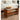 Cherry Wood Cabinet with Foam and Corduroy Accents - Elegant Natural Finish fyx - 899MUTUKISPACE