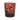 Twilight Geometric Whiskey Glass - Amber / Red