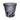 Ocean Glow Patterned Whiskey Glass - Violet Glow