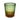 Daisy Lattice Whiskey Glass - Amber / Green