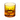 Starburst Fluted Whiskey Glass - Star Yellow