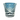 Petal Fan Whiskey Glass - Blue