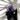 Violet Lattice Whiskey Glass - Detail 2
