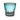 Ocean Blue Fluted Whiskey Glass -