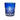 Cobalt Geometric Whiskey Glass -