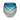 Moonrise Faceted Whiskey Glass - Ocean Blue