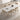 Luxury White Sintered Stone & Ash Wood Multi - Layer Board Table - Elegant and Durable Design hagst - 557MUTUKISPACE