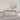 Stylish Table with White Sintered Stone Top and Ash Wood Multi - Layer Board hagst - 558MUTUKISPACE