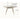 White Sintered Stone Table with Oak Wood Multi - Layer Board for Stylish Home Decor hagst - 559MUTUKISPACE