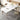 Elegant Table with Sintered Stone and Ash Wood - Modern Multi - Layer Design in White, Black, and Gray hagst - 560MUTUKISPACE