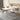 Elegant Table with Sintered Stone and Ash Wood - Modern Multi - Layer Design in White, Black, and Gray hagst - 560MUTUKISPACE