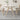 Elegant White Sintered Stone Dining Table with Ash Wood Multi - Layer Board hagst - 561MUTUKISPACE