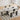 Modern White Sintered Stone and Ash Wood Multi - Layer Board Table hagst - 570MUTUKISPACE