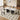 Modern White Sintered Stone & Oak Wood Multi - Layer Dining Table hagst - 576MUTUKISPACE