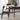 Stylish Grey Brown Oak Wood Chair with Foam and Faux Leather Upholstery hagst - 815MUTUKISPACE