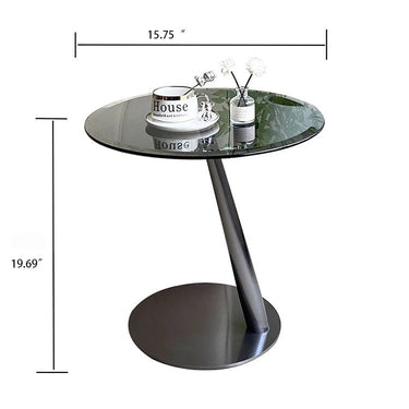 Tempered Glass & Stainless Steel Coffee Table – Modern Lounge Accent - Detail view 13