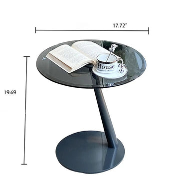 Tempered Glass & Stainless Steel Coffee Table – Modern Lounge Accent - Detail view 14