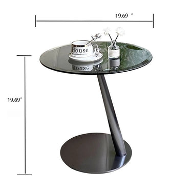 Tempered Glass & Stainless Steel Coffee Table – Modern Lounge Accent - Detail view 17