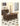Modern Walnut Wood Coffee Table with Drawers – Stylish Living Room Center Table halmh - 5310MUTUKISPACE