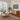 Modern Coffee Table with Sintered Stone Top – Round Solid Wood Centerpiece for Living Room halmh - 5322MUTUKISPACE